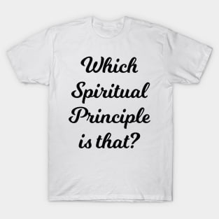 Which Spiritual Principle is that? T-Shirt